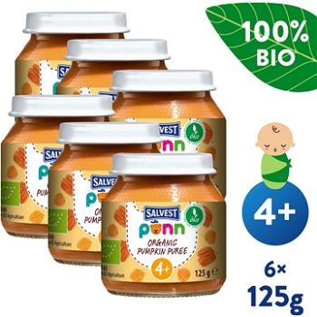 SALVEST Ponn BIO Dýňové pyré 6× 125 g (4740073079225)