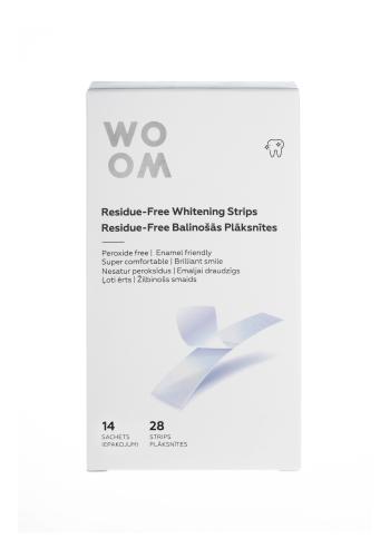 Woom Whitening Strips bělicí pásky 14 párů