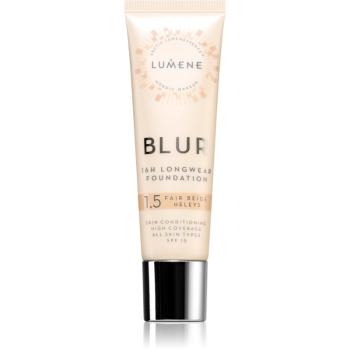 Lumene Blur 16h Longwear dlouhotrvající make-up SPF 15 odstín 1,5 Fair Beige 30 ml