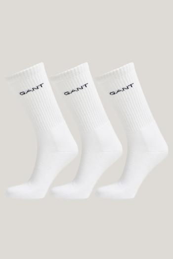 PONOŽKY GANT SPORT SOCKS 3-PACK WHITE