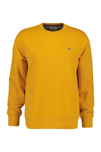 MIKINA GANT REG SHIELD C-NECK SWEAT YELLOW LICHEN