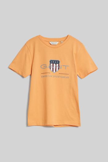 TRIČKO GANT ARCHIVE SHIELD SS T-SHIRT CORAL APRICOT