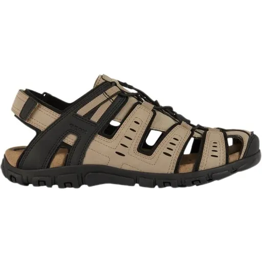 Geox UOMO SANDAL STRADA Pánské sandály, béžová, velikost
