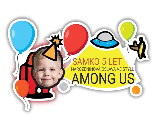 Personal Personalizovaná podložka pod tanier -  Among Us