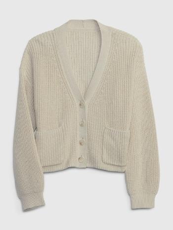 GAP Cardigan dětský Bílá