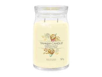 Yankee Candle Aromatická svíčka Signature sklo velké Banoffee Waffle 567 g