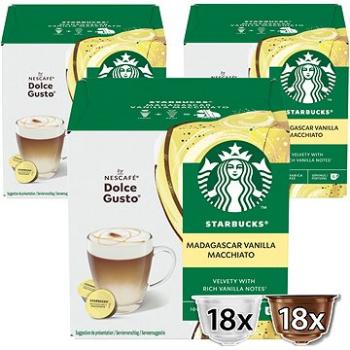 STARBUCKS® Madagaskar Vanilla Latte Macchiato by NESCAFE® DOLCE GUSTO® 36ks, 18+18 kapslí v balení (12472760)