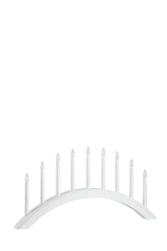 Markslöjd Avento bílý svícen 9 žárovek