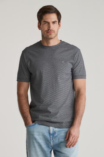 TRIČKO GANT SMALL STRIPE T-SHIRT EVENING BLUE