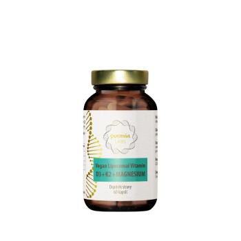 PURAVIA LABS Liposomálny vitamín d3 + k2 + magnézium vegan 30 kapsúl