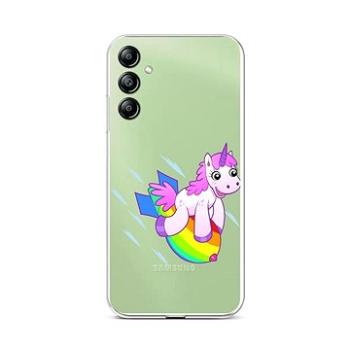 TopQ Kryt Samsung A14 5G Flying Unicorn 92993 (92993)