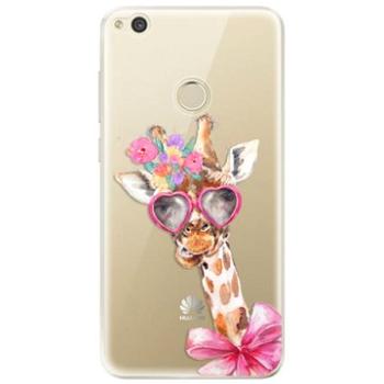 iSaprio Lady Giraffe pro Huawei P9 Lite (2017) (ladgir-TPU2_P9L2017)