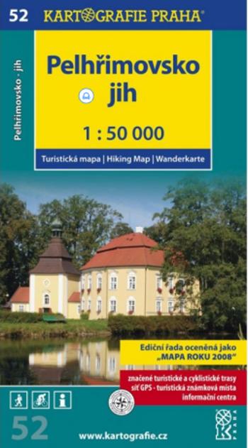 1: 50T (52)- Pelhřimovsko jih (turistická mapa)