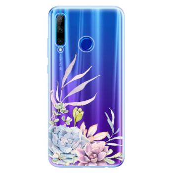 Odolné silikonové pouzdro iSaprio - Succulent 01 - Huawei Honor 20 Lite