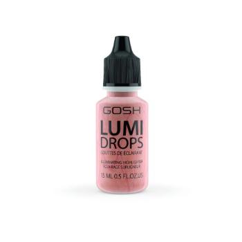 GOSH COPENHAGEN Lumi Drops  rozjasňující kapky - 004 PEACH - tvářenka 15ml