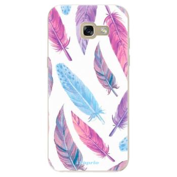 Odolné silikonové pouzdro iSaprio - Feather Pattern 10 - Samsung Galaxy A5 2017