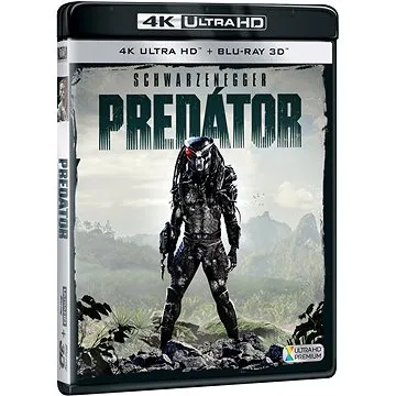 Predátor 1987 (2D+3D) (2 disky) - Blu-ray + 4K Ultra HD (D01514)