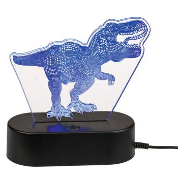 Dětská lampička 3D T-REX