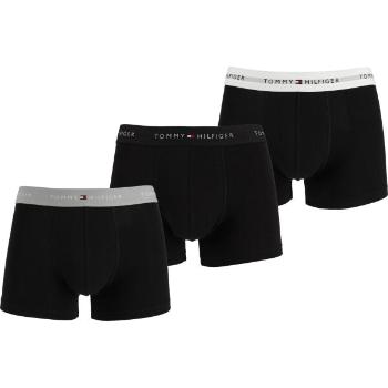 Tommy Hilfiger SIGNATURE CTN ESS-3P WB TRUNK Pánské boxerky, černá, velikost