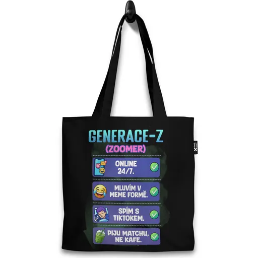 Taška Generace Z – Nastavení