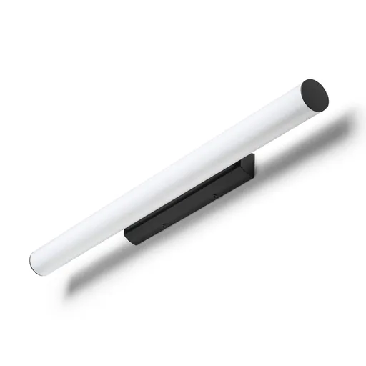 RED - DESIGN RENDL RENDL RIVIER LED nástěnná lampa, podélná černá/mléčný akryl R14492