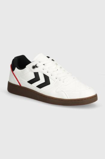 Sneakers boty Hummel LIGA GK RPET SUEDE bílá barva, 223138