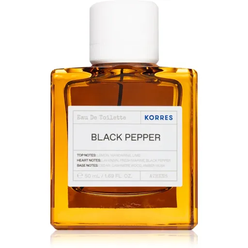 Korres Black Pepper toaletní voda pro muže 50 ml