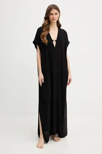 Plážové šaty BOSS Double B Kaftan