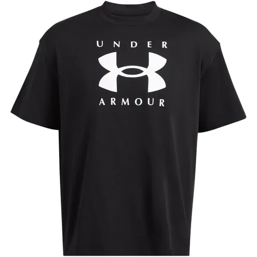 Under Armour HEAVYWEIGHT BRANDED Pánské tričko, černá, velikost S