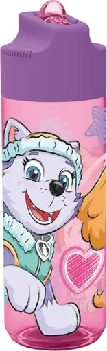 STOR Plastová láhev ECOZEN PAW PATROL 540ml růžová