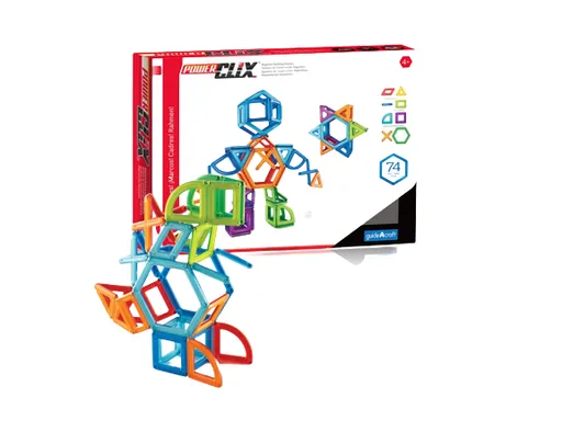 Better Brands Magnetická stavebnice PowerClix Frames - set 74 ks + dárek a doprava zdarma