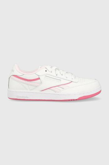 Dětské sneakers boty Reebok Classic CLUB C REVENGE bílá barva