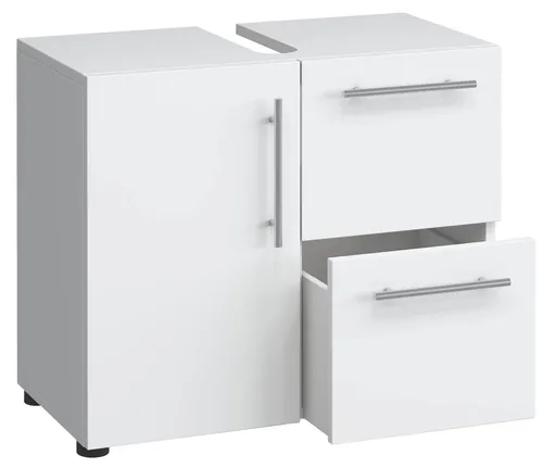 VCM Koupelnová skříňka Flandu pod umyvadlo, bílá