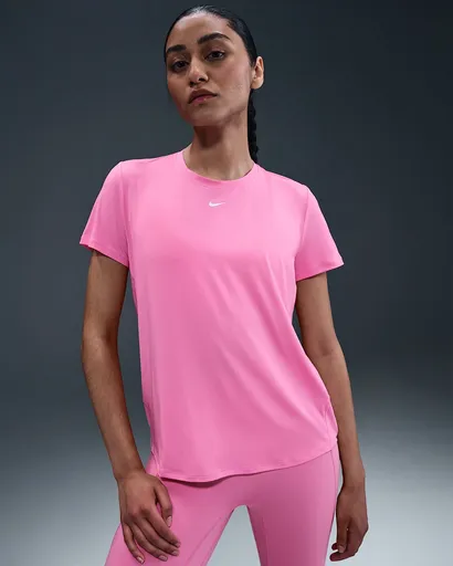 Nike One Classic Womens Dri-FIT Short-Sleeve Top L