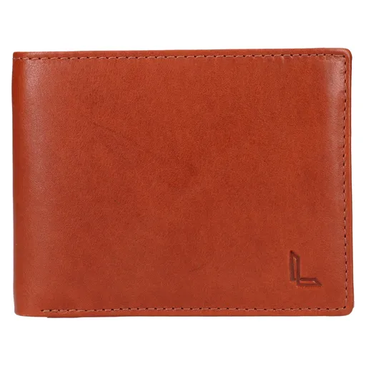 Pánská kožená peněženka Lagen Asher - koňak