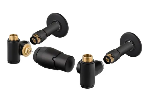 HOPA INTER-SET, rohový ventil (Z8) Barva Černá matná tmavá, Varianta Levá RDINTERSETLMB