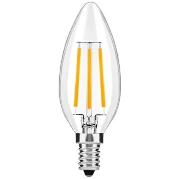 AVIDE Prémiová retro LED žárovka E14 6W 806lm, denní, filament, ekv. 60W, 3 roky (ABLFC14NW-HL-6W)