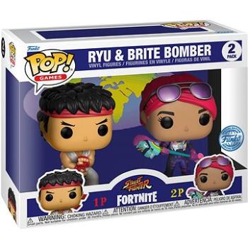 Funko POP! Games Fortnite- 2PK Ryu & Brite Bomber (889698611893)