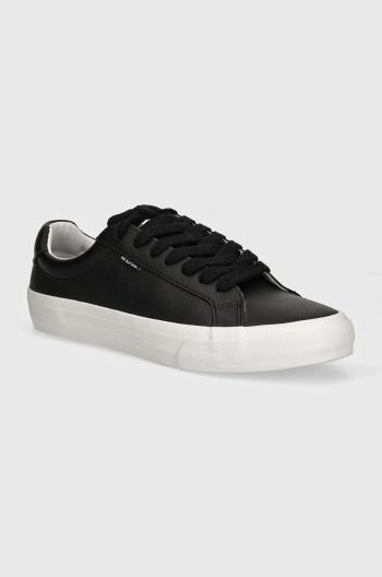 Kožené sneakers boty PS Paul Smith Amos černá barva, M2S.AMS02.NLEA