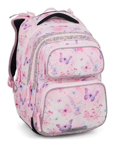 Batoh do školy Bagmaster DOPI 25 A Butterflies