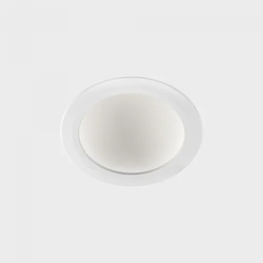 KOHL LIGHTING KOHL-Lighting DISC TINA DEEP zapuštěné svítidlo s rámečkem pr. 180 mm bílá 18 W CRI 80 4000K Non-Dimm
