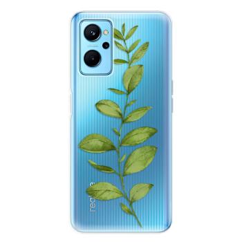 Odolné silikonové pouzdro iSaprio - Green Plant 01 - Realme 9i