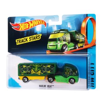 Hot Wheels tahač - Scania Rally Truck