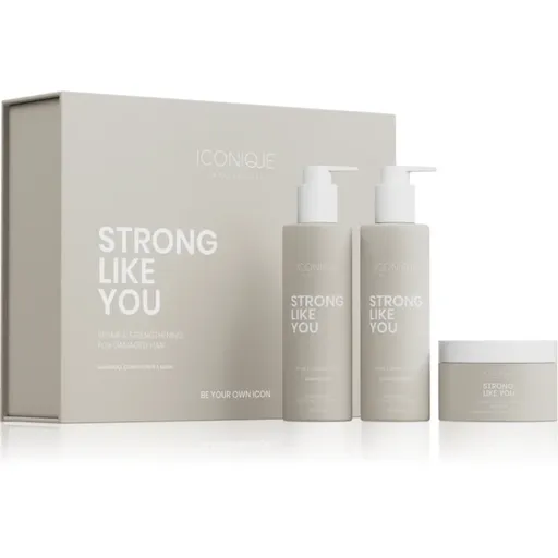 ICONIQUE Professional STRONG LIKE YOU Repair & Strengthening Set sada pro poškozené vlasy