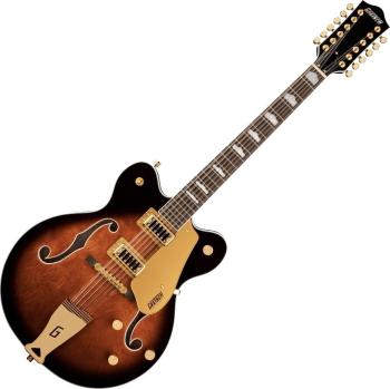 Gretsch G5422G-12 Electromatic DC LRL Single Barrel Burst Semiakustická kytara