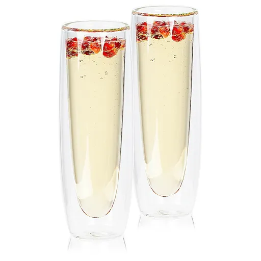 4Home Termo sklenice na šampaňské Hot