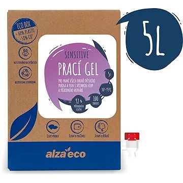 AlzaEco Prací gel Sensitive 5 l (100 praní) (8594018045020)