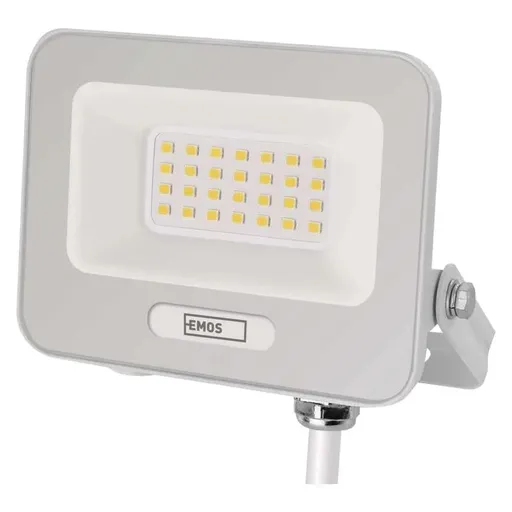 EMOS Bílý LED reflektor 20W ZS2224W