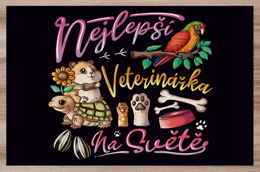 Prostírání Nejlepší veterinářka