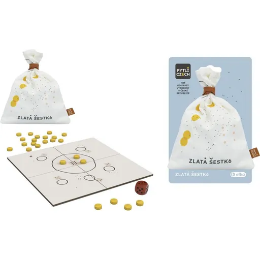 Efko Pytlíczech Zlatá šestka - společenská hra do kapsy